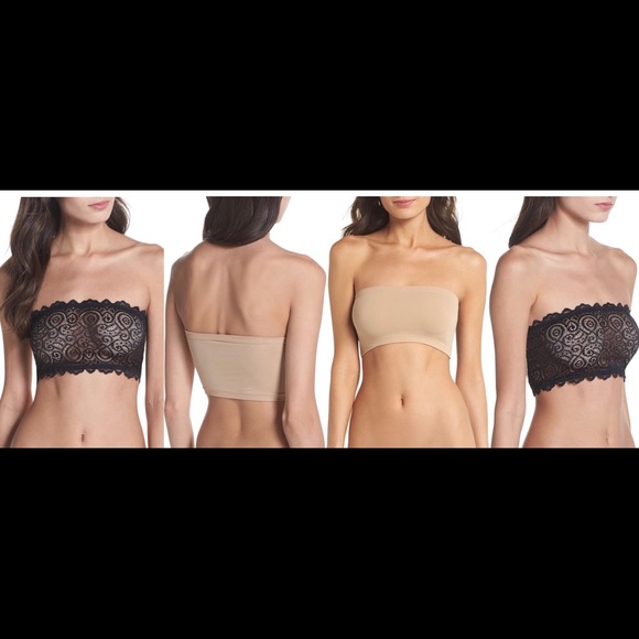 NEW Free People lace reversible seamless bandeau - Picture 8 of 8